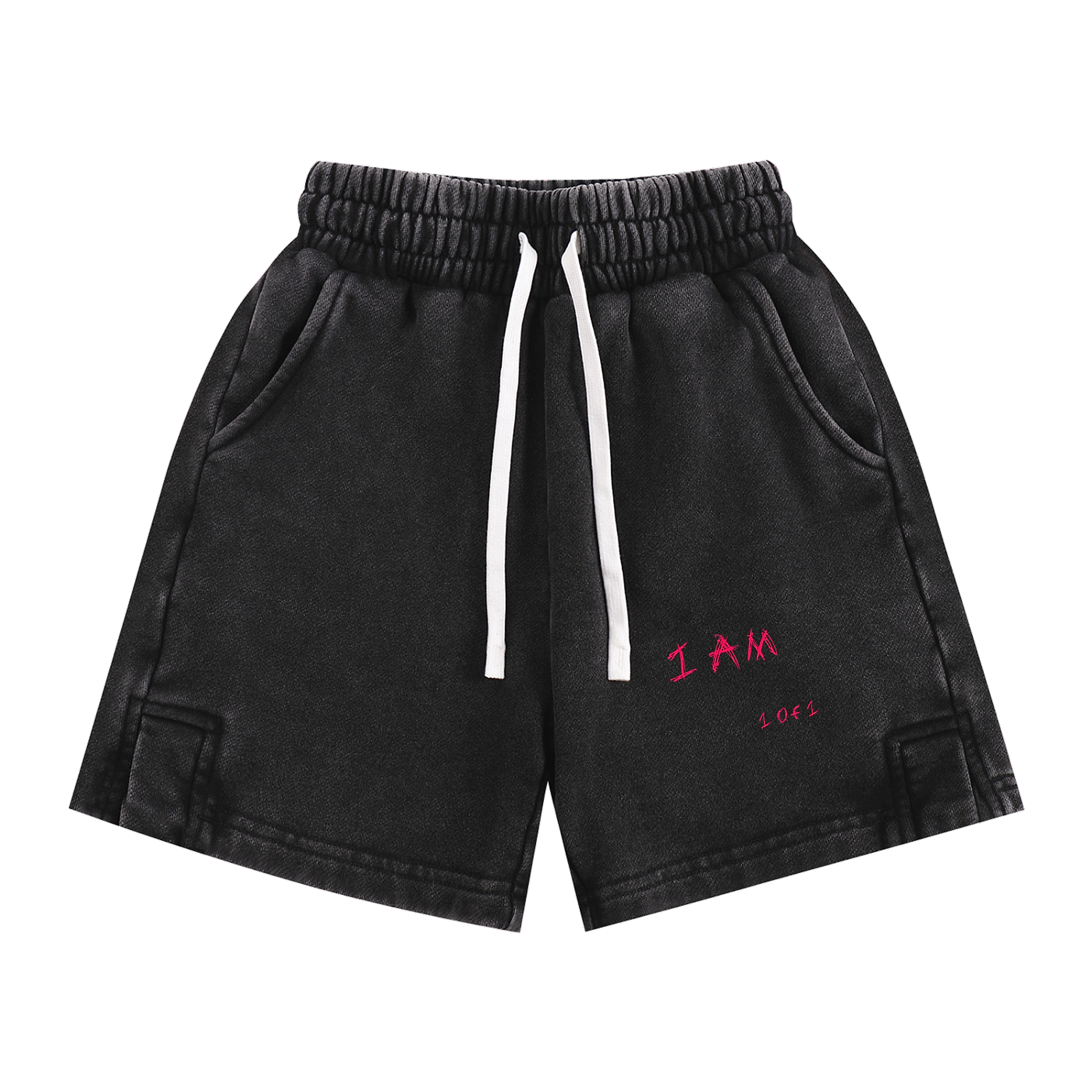 I Am ~ 1 of 1 ~ Snow Washed Kids' Shorts