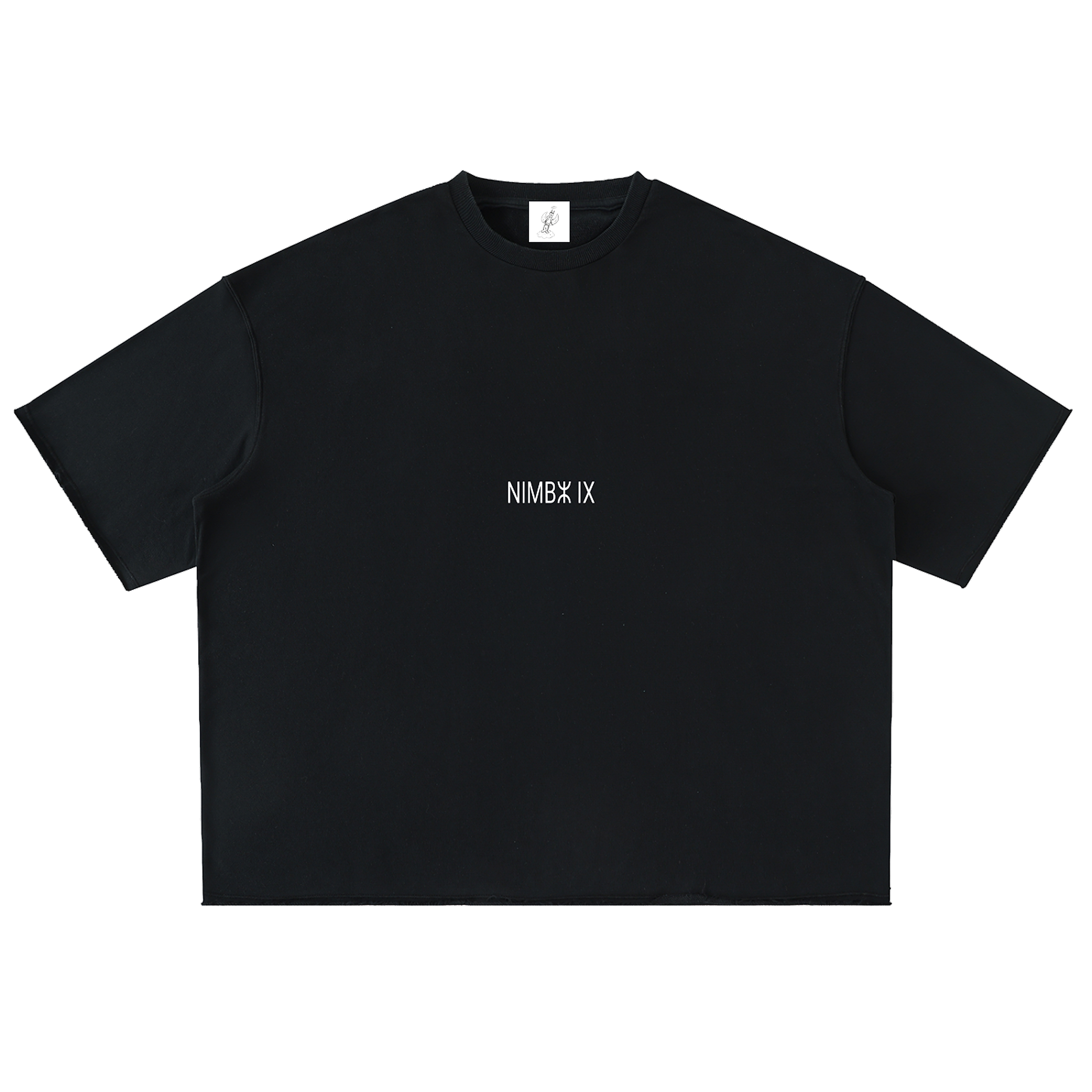 Novems Washed Rolled  Half Sleeve T-Shirt